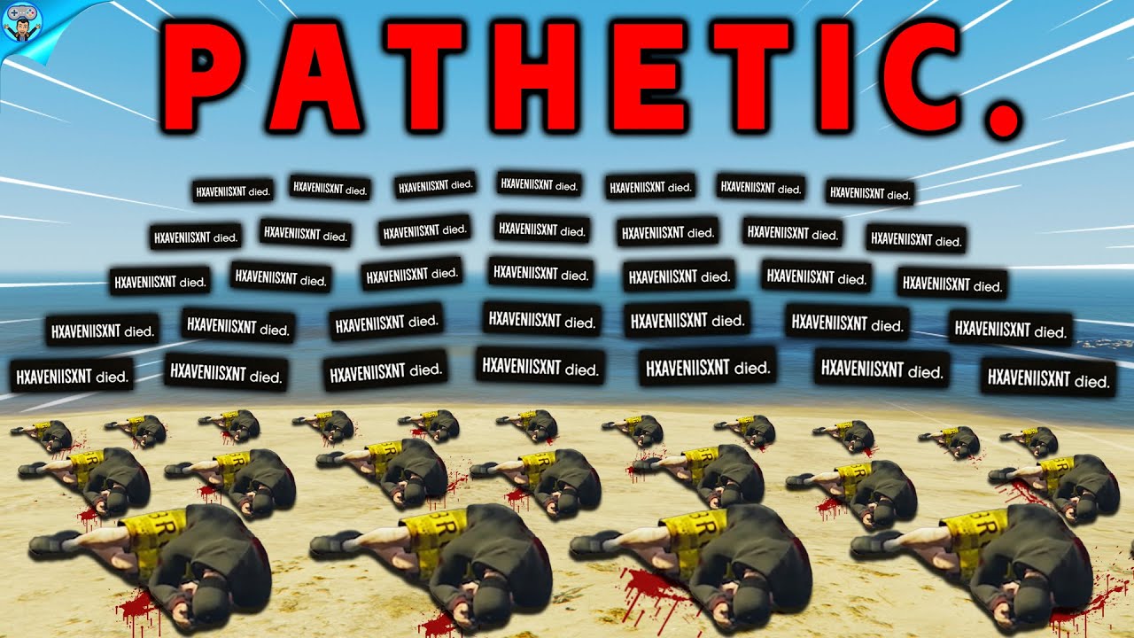 This Pathetic Griefer Was TERRIFIED to fight us on GTA Online!