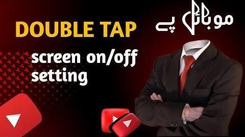 🤯 Double Tap Feature Full Guide | Screen Lock Unlock Without Power Button