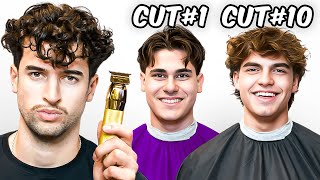 10 Haircuts in 10 Minutes