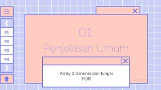 Algoritma dan Pemrogramman C++ Array 2 Dimensi - Penjumlaan dan Pengurangan Matriks