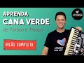 Aprenda: CANA VERDE de Tonico e Tinoco | Aulão Completo| #auladeacordeon #auladesanfona