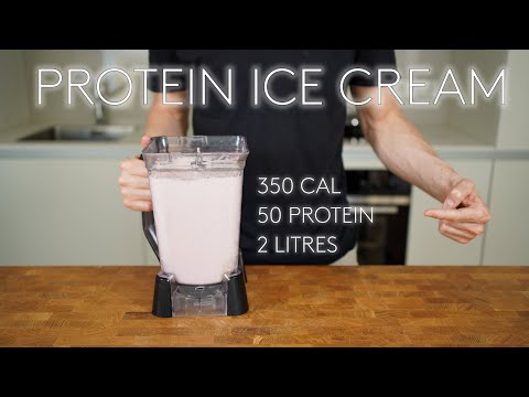 PROTEIN ICE CREAM that is Refreshing and Perfect for the Summer  Low Calorie Anabolic Dessert