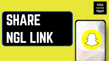 How To Share NGL Link on Snapchat - Quick Tutorial