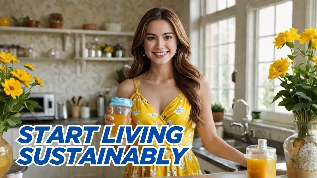 Easy Steps to START Living Sustainably Today - YouTube