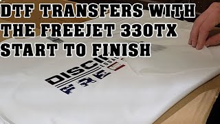 DTF Start to Finish on the Freejet 330TX DTG Printer