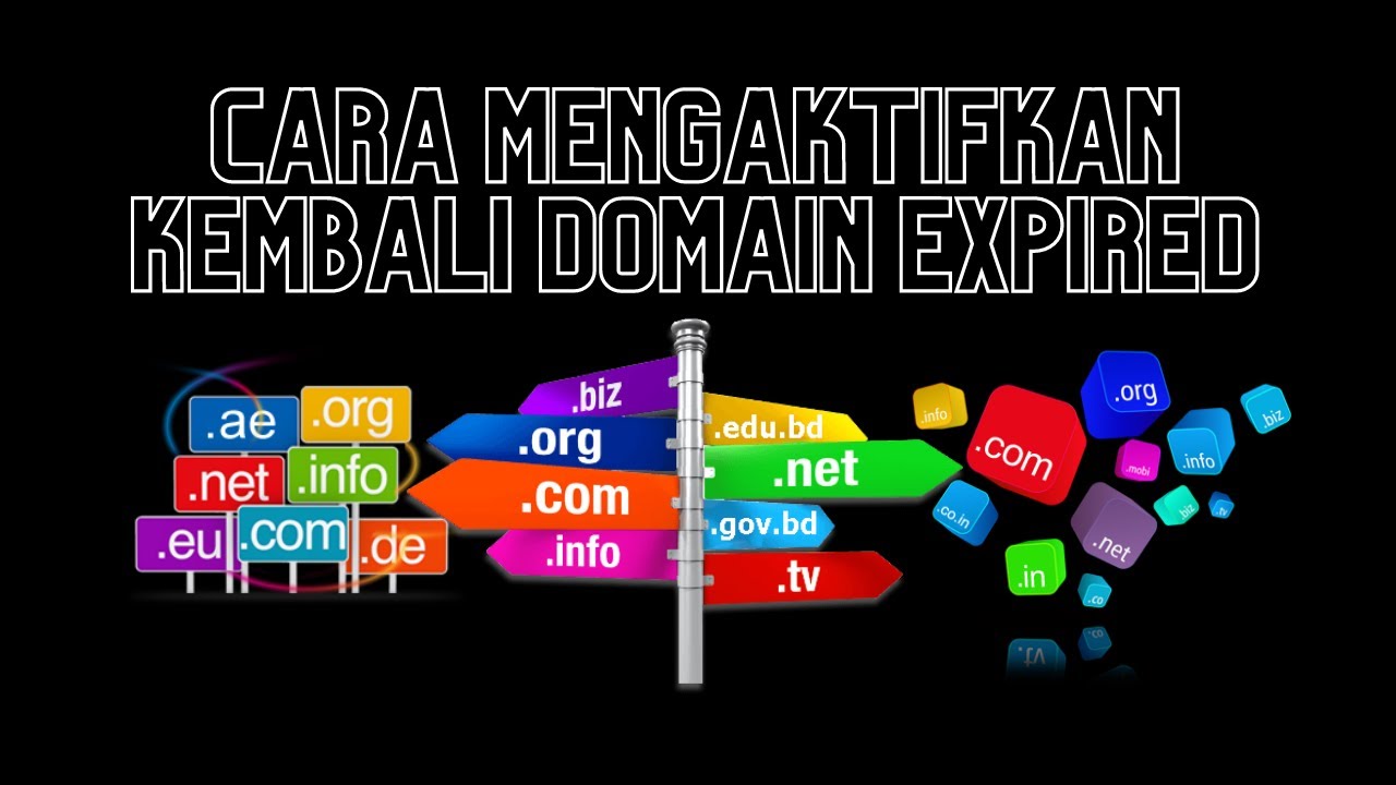 Cara Mengaktifkan Kembali Domain Yang Sudah Expired 