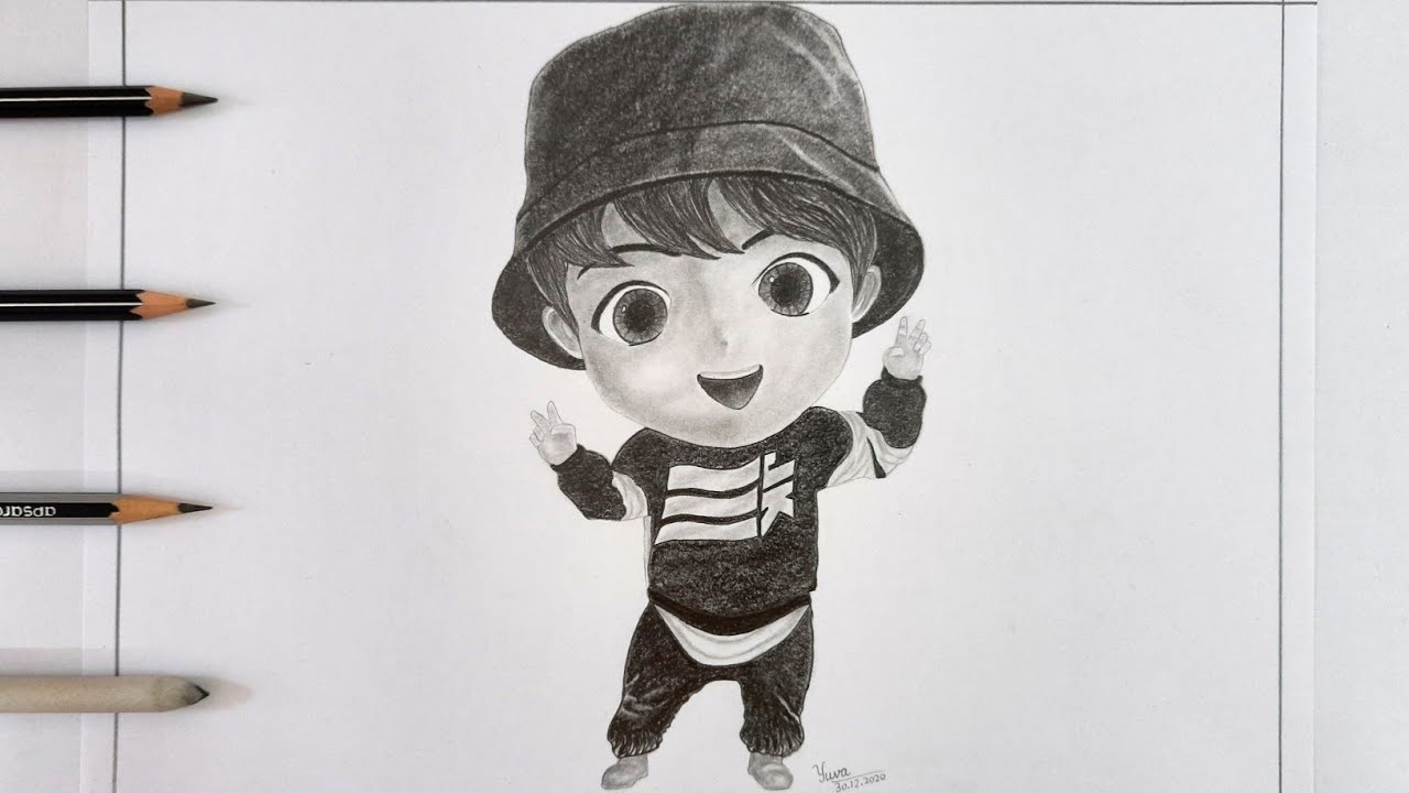 Featured image of post Bts Tiny Tan Drawing Easy - Welcome to yuva arts, easy tutorial to draw anime taehyung(v), this video is usefull to all beginners.i hope you understood the methods of sketching.