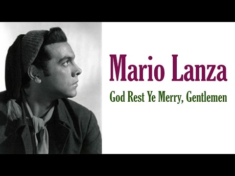 mario lanza god rest ye merry gentlemen k pop lyrics song mario lanza sings christmas songs