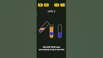 Water Sort - Color Puzzle Game. [ Level - 2 ]