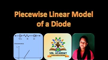 Piecewise Linear Model of a Diode