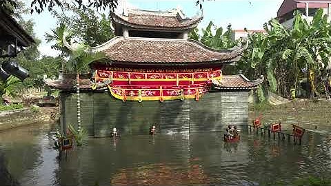 Múa rối nước của phường rối Luy Lâu || xã Ngũ Thái, huyện Thuận Thành, tỉnh Bắc Ninh P.1