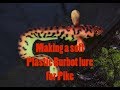 making a imitation burbot swimbait lure for pike