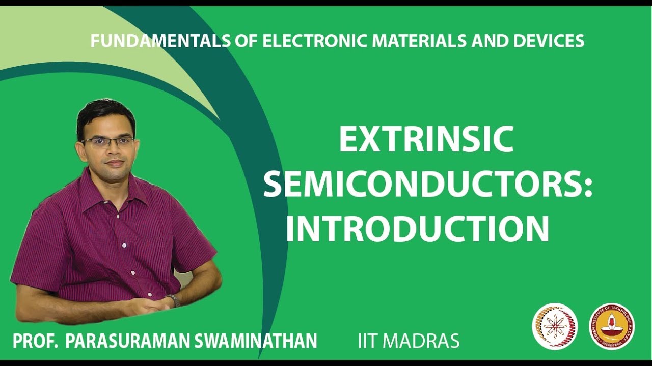 ⁣Extrinsic semiconductors: Introduction