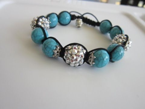 SHAMBALLA BRACELET MAKING. ШАМБАЛА БРАСЛЕТ. КАК СДЕЛАТЬ.