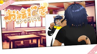 【お絵かき】名刺作ってみたい…！【猫酪真珠】