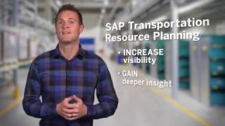 SAP Transportation Resource Planning (SAP TRP) - The official product tour video SAP Transportation Resource Planning (SAP TRP) - The official product tour video