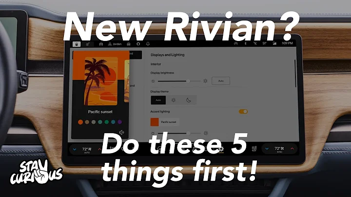New Rivian? Do these 5 things first!