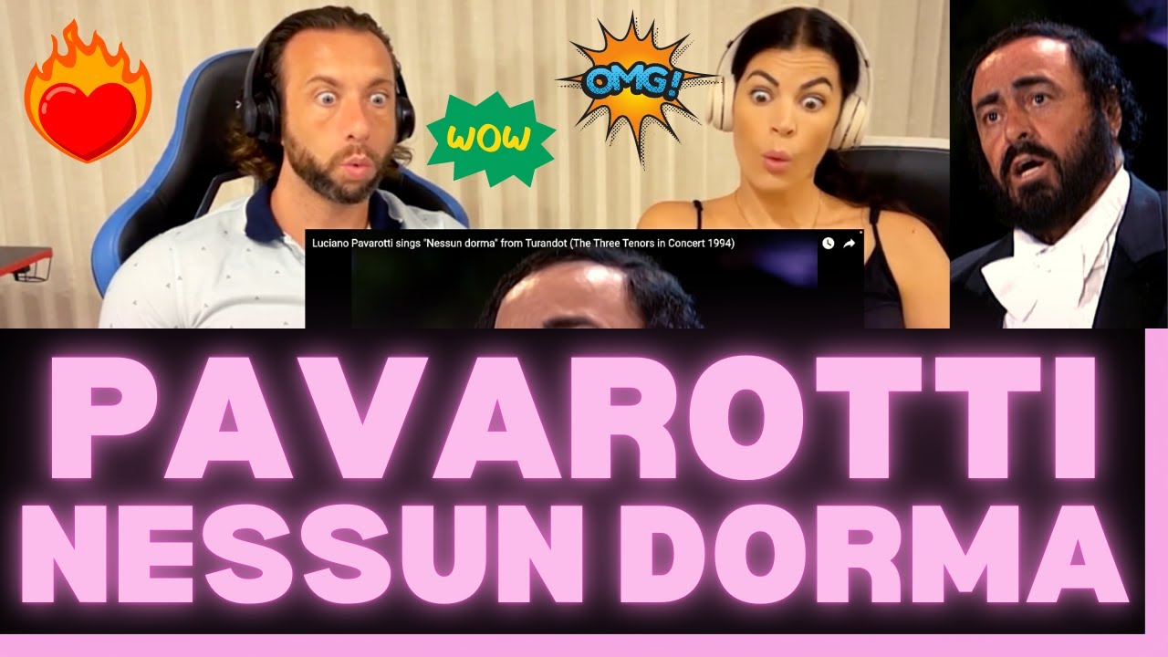 First Time Hearing Nessun Dorma Luciano Pavarotti Reaction PASSION! POWER! EMOTION