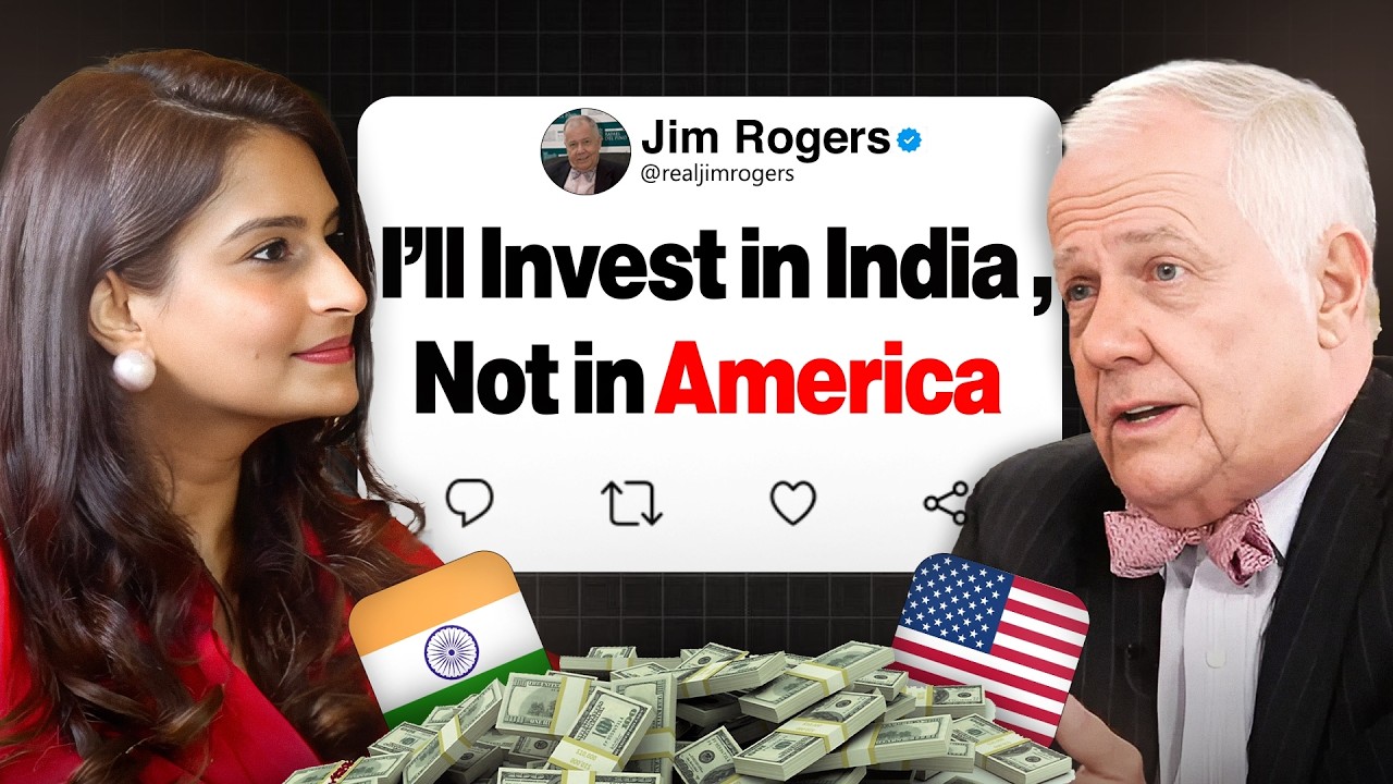 Jim Rogers Warns Of GLOBAL Collapse & Says India is the FUTURE