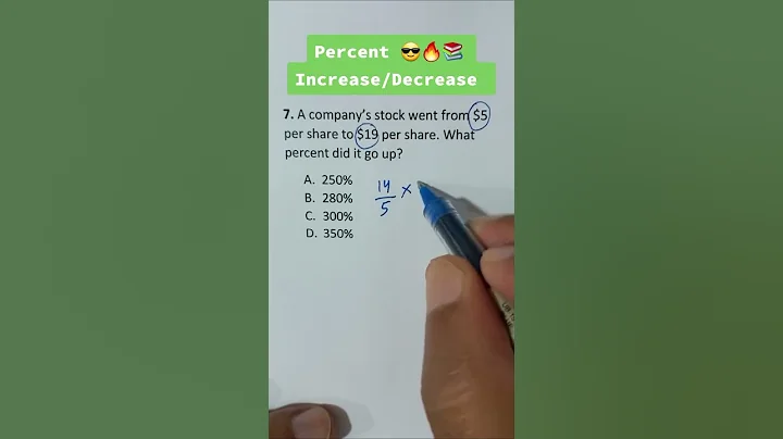 Percent Increase / Decrease - Math shortcut Tricks - DayDayNews