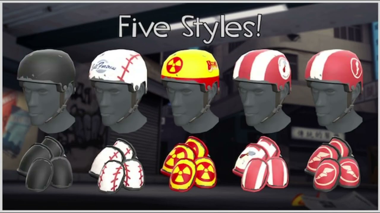 Team Fortress 2 New cosmetics Summer 2022 YouTube