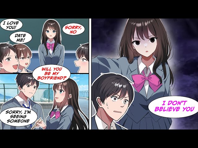 [Manga Dub] I rejected her because I thought it was just a prank, but... [RomCom] class=