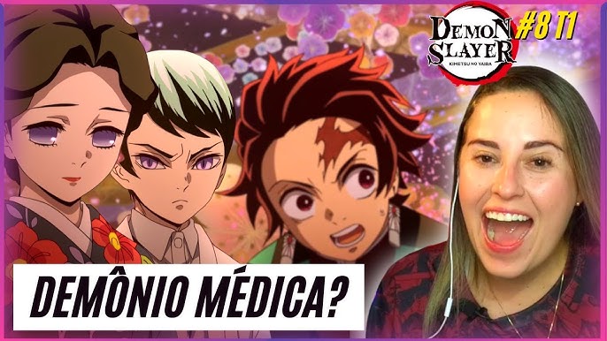 Tava terminando de assistir demon Slayer Que tinha parado por