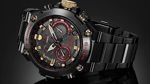 Casio G-Shock MR-G Titanium Akazonae GPS Hybrid Wave Ceptor MRG-G1000B-1A4