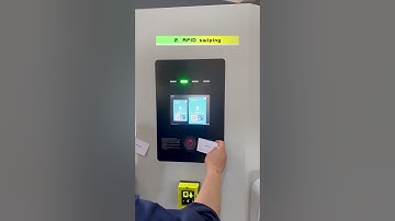 DC fast EV charging station with POS terminal ( Charging Test )