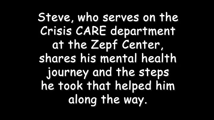 Sharing My Story- Steve C.