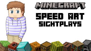 Speed Art Sightplays - Avatar Minecraft