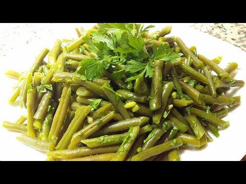 Vidéo: Comment Faire Une Salade De Haricots Verts