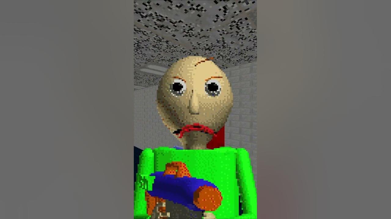 Baldi loves nerf guns boss fight baldi s basics youtube