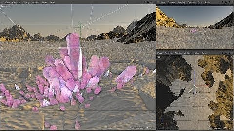 Customize View Panel Arrangement to Match Your C4D Project and Workflow