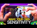How To Make Your OWN Sensi Like Brazilian Players 💥 Secrets Revealed !