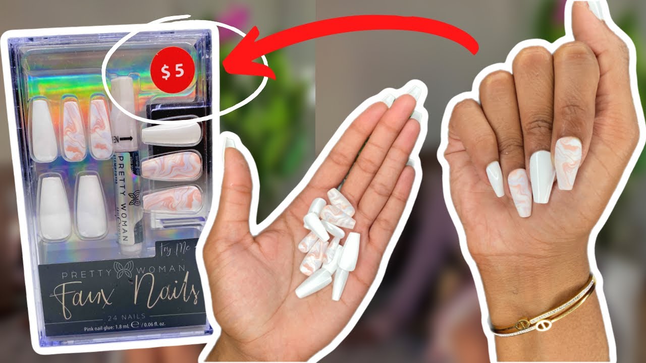 DIY FIVE BELOW PRESS ON NAILS FOR YOUR BRANDED VIDS Boujie On A diy-five-below-press-on-nails-for-your-branded-vids-boujie-on-a