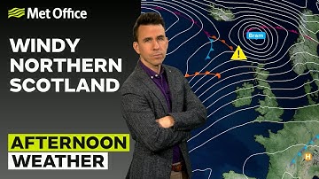 10/12/2025 - Harde wind - Avondweerbericht VK – Met Office Weer