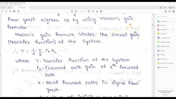 JNTUK R19 II ECE II SEM LINEAR CONTROL SYSTEMS UNIT2 SIGNAL FLOW GRAPHS BY G MAHESH