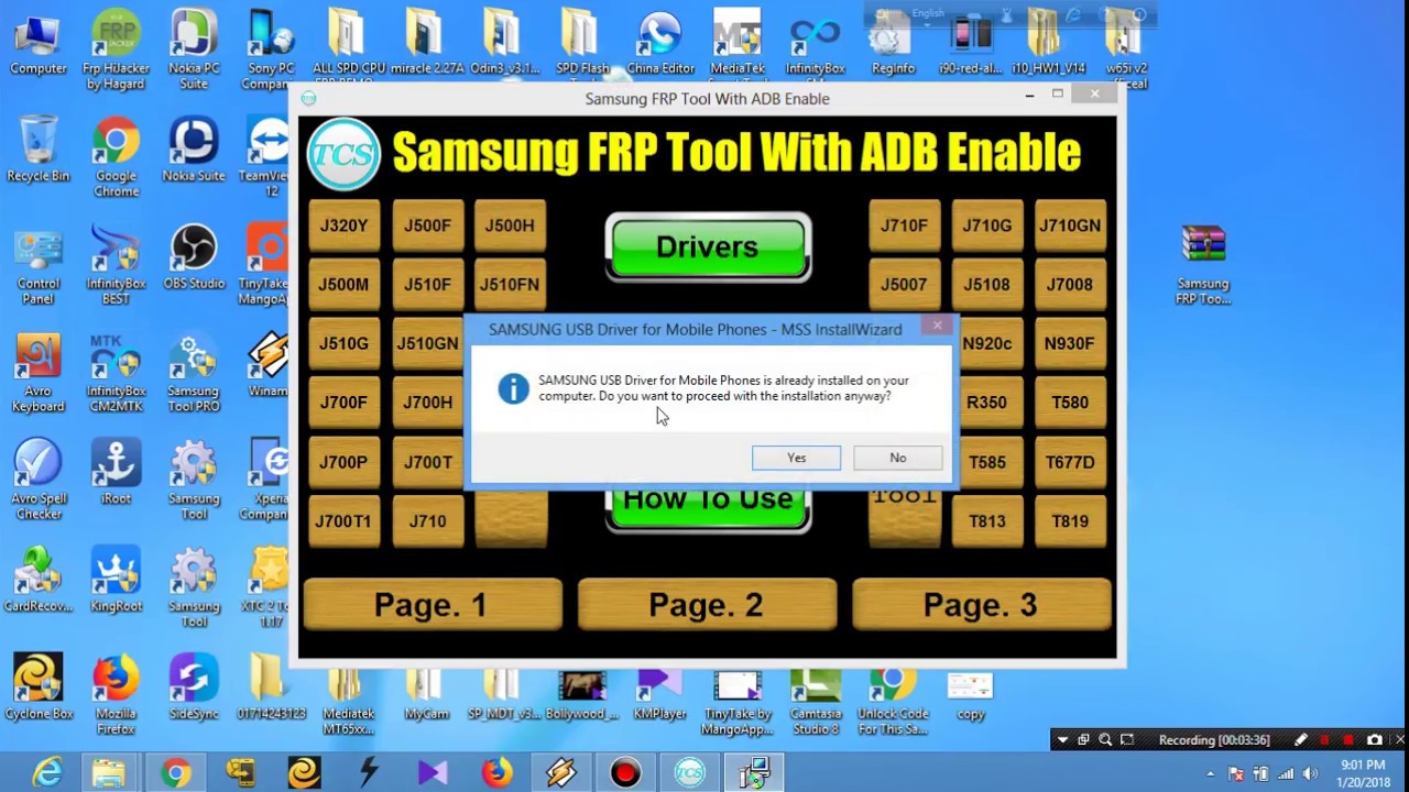 samsung frp tool pro