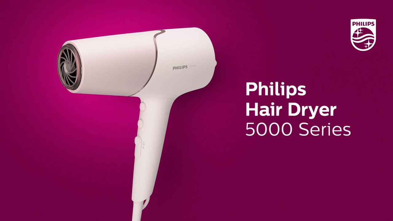 Philips Hair Dryer Fast drying with no heat damage YouTube
