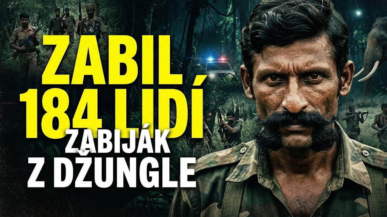 Zabiják z džungle: Šílený hon na Veerappana, který 36 let unikal a zavraždil 184 lidí #truecrime