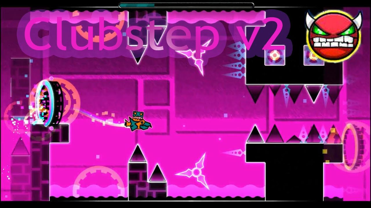 Clubstep v2 (Demon) by Neptune Geometry Dash HD - YouTube