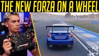 I Tried The New Forza Motorsport on a Wheel...