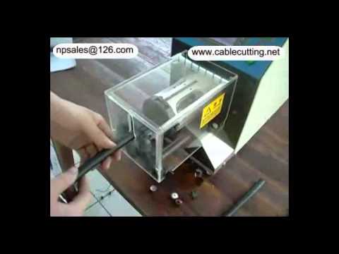 Programmable Coaxial Cable Stripping Machine wpm-29 http://www.cablecutting.net/