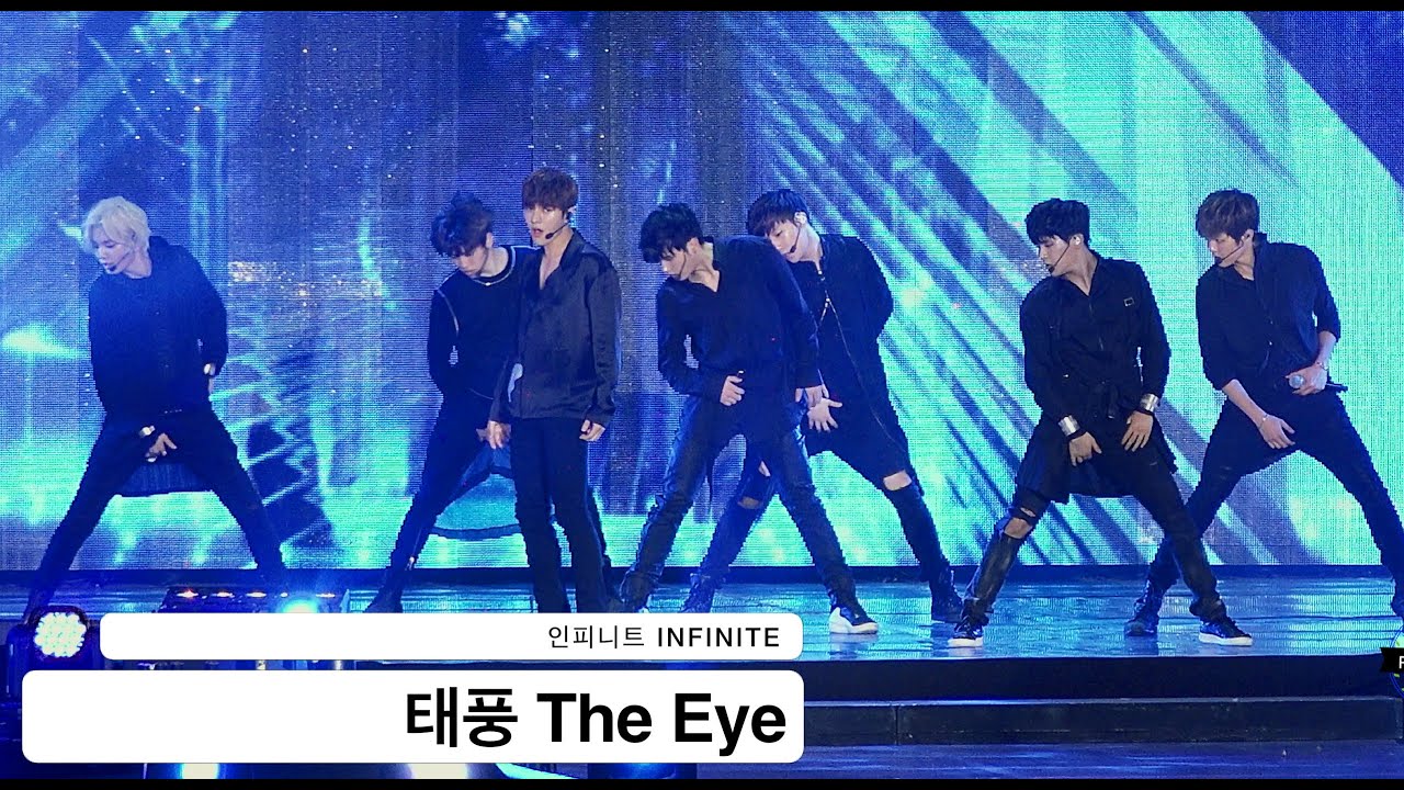 인피니트 INFINITE[4K 직캠]태풍 The Eye@20160924 Rock Music