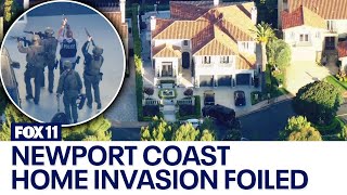 Newport Coast homeowner shoots suspect during targeted home invasion: officials