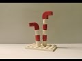 How To Make Lego Candy Cane Decorations