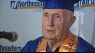 90-year-old graduates college in Illinois