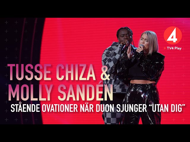 Molly Sandén u0026 Tusse Chiza - ”Utan dig” - Idol 2019 - Idol Sverige (TV4) class=