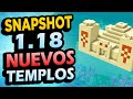 ✅ Minecraft 1.18 SNAPSHOT 4 👉 TEMPLOS HUNDIDOS, NUEVOS RÍOS, Y MÁS